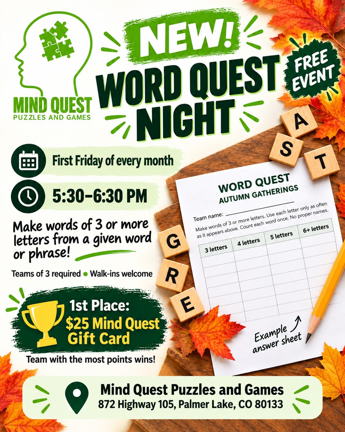 Word Quest at Mind Quest