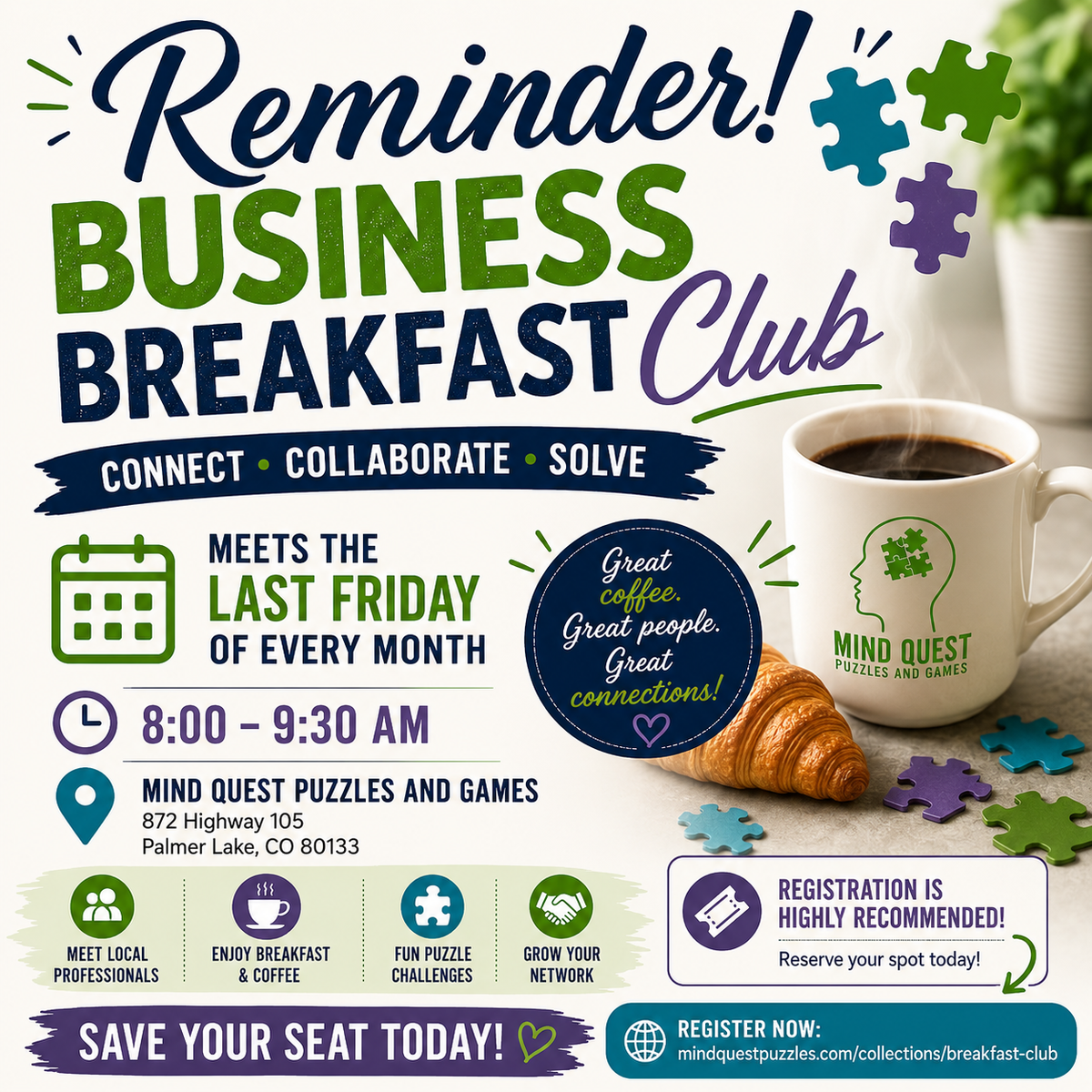 Business Breakfast Club - First Time Visit - FREE