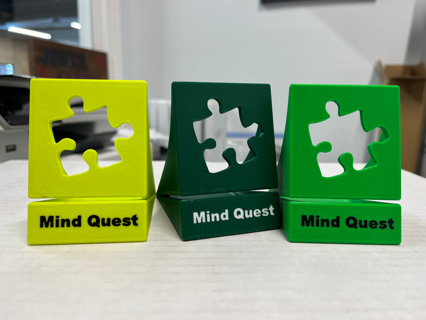 Small Mind Quest Box Top Holder - 3D Printed - Assorted Colors