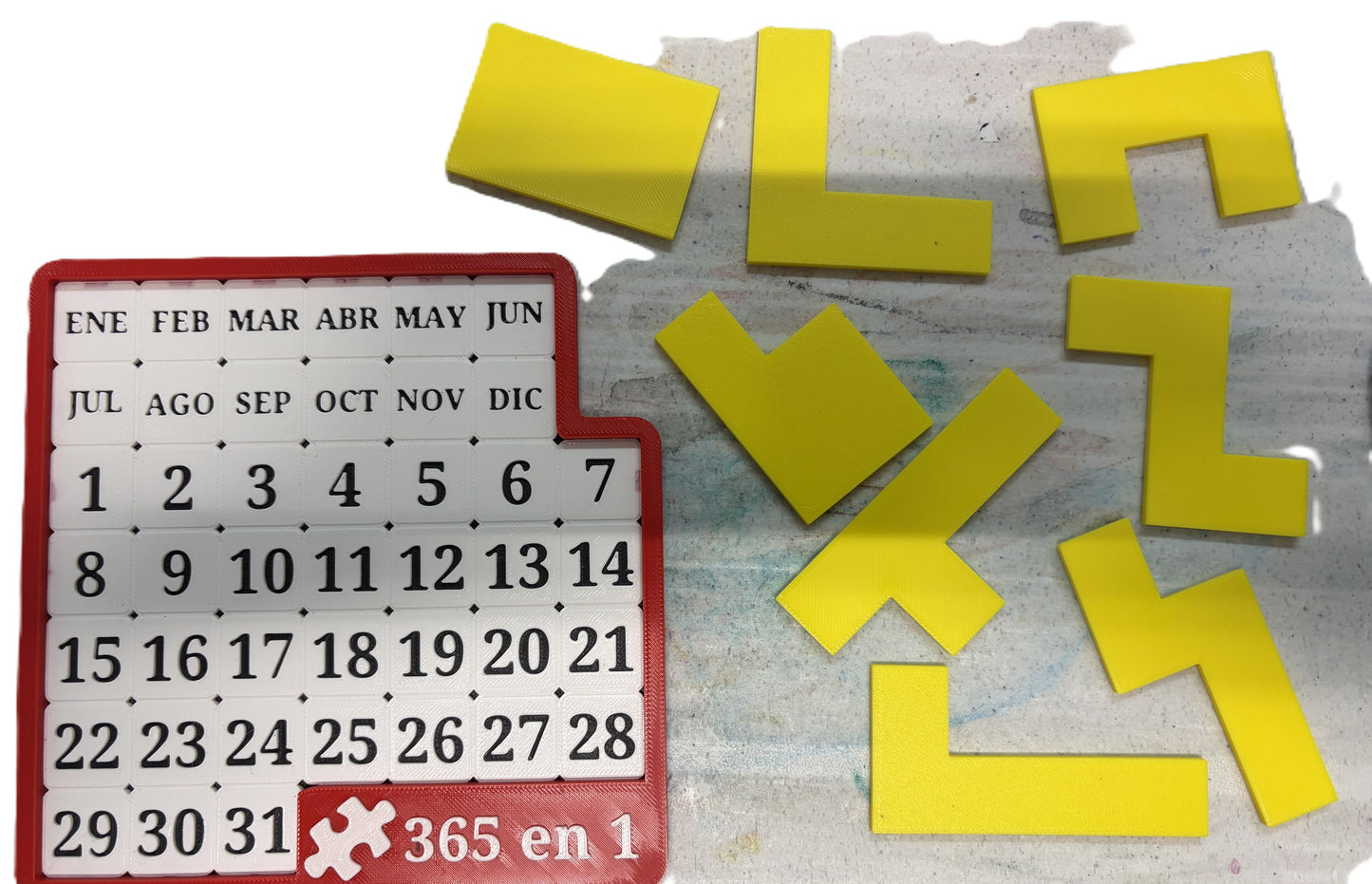 Spanish Calendar - Puzzle a Day