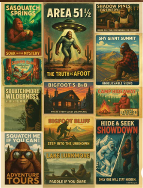 Bigfoot: The Legend is Afoot Puzzle - Whimsigo