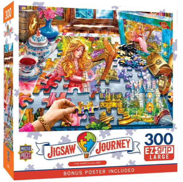 Jigsaw Journey - The Harps' Lullaby - MasterPieces