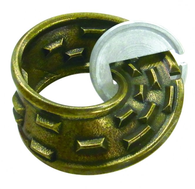 Hanayama Cast Metal Puzzles - Mobius - BePuzzled