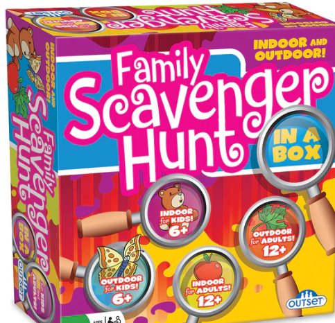 Family Scavenger Hunt - Indoor and Outdoor - Outset Media