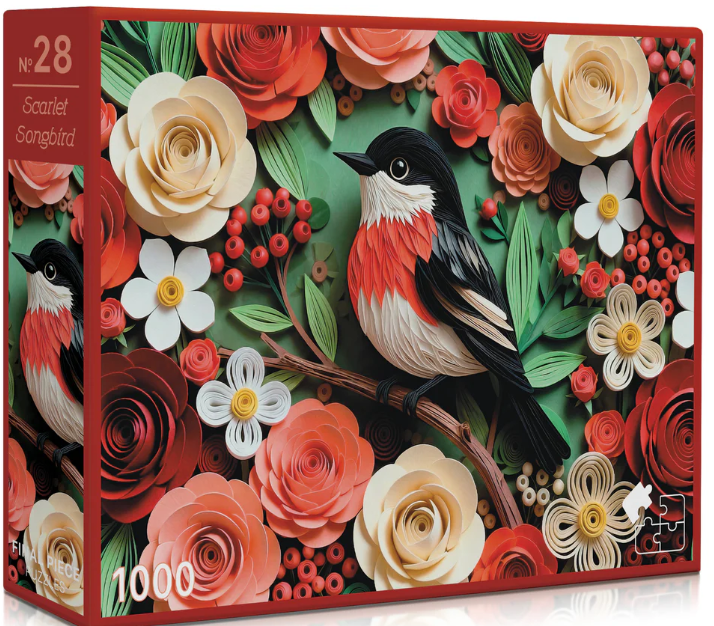 Scarlet Songbird - Final Piece Puzzles