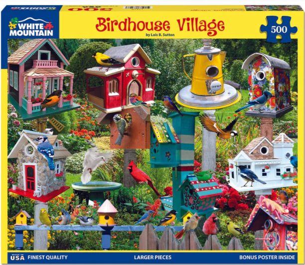Birdhouse Village - White Mountain