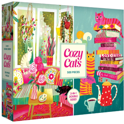 Double-Sided - Cozy Cats - RoseArt