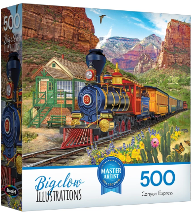Bigelow Illustrations - Canyon Express - RoseArt