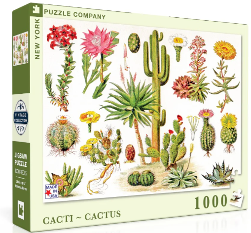 Cacti / Cactus - New York Puzzle Co