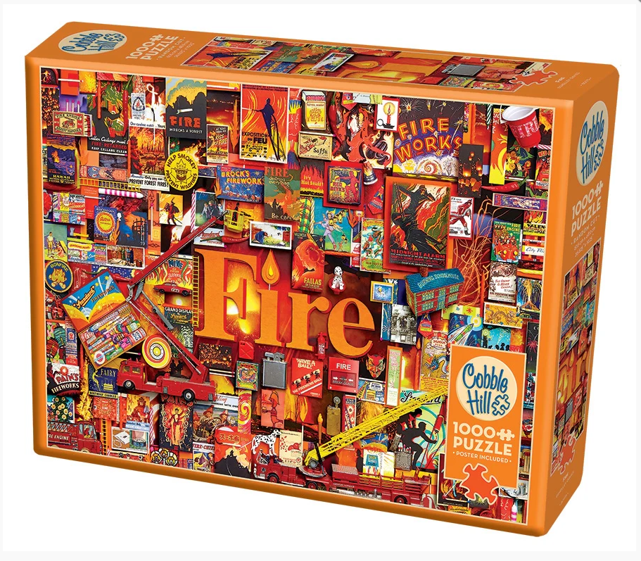 Fire - Cobble Hill Puzzle Four Elements Series – Mind Quest Puzzles and ...