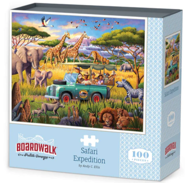 Safari Expedition - Boardwalk - 100 pieces