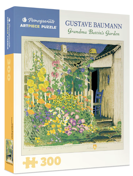 Gustave Baumann: Grandma Battin's Garden - Pomegranate