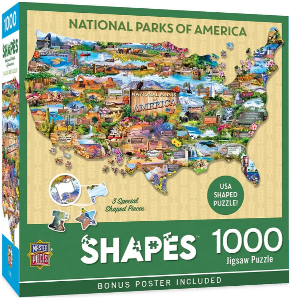 Shapes - National Parks USA - Masterpieces
