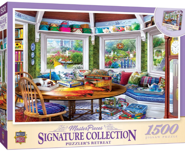 Home Sweet Home - Puzzler's Retreat 1500 pieces - MasterPieces