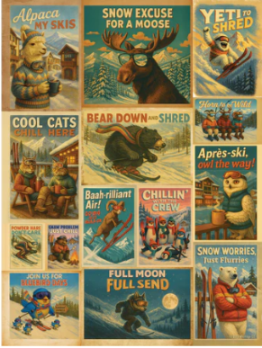 In Cool Company Puzzle - Whimsigo