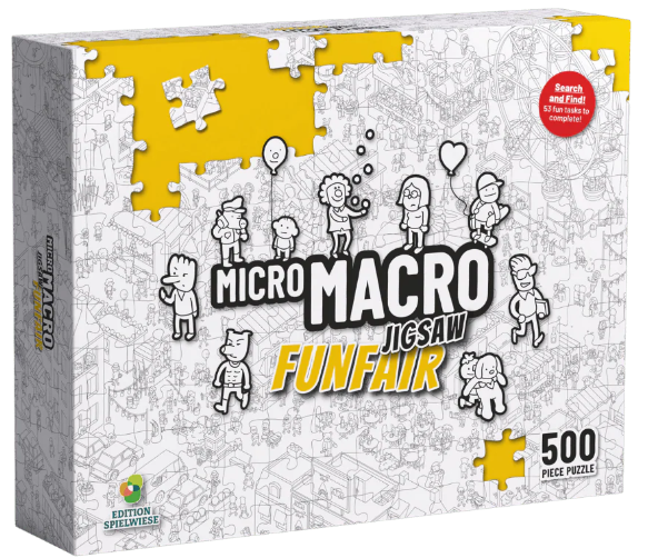 Fun Fair - MicroMacro Jigsaw Puzzle - Hachette Board Games