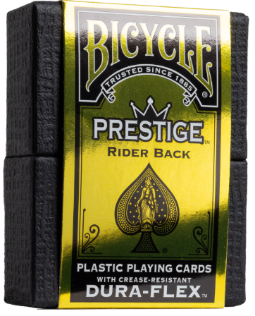 Prestige Plastic Playing Card Deck - Bicycle Cards