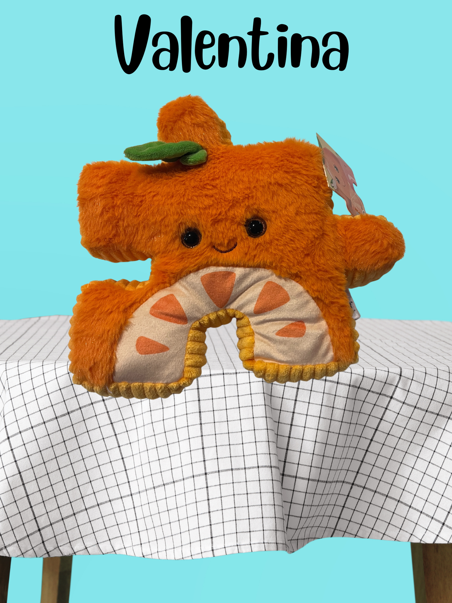 8.5" Orange Pluzzle Plushie - Fruit Salad Collection