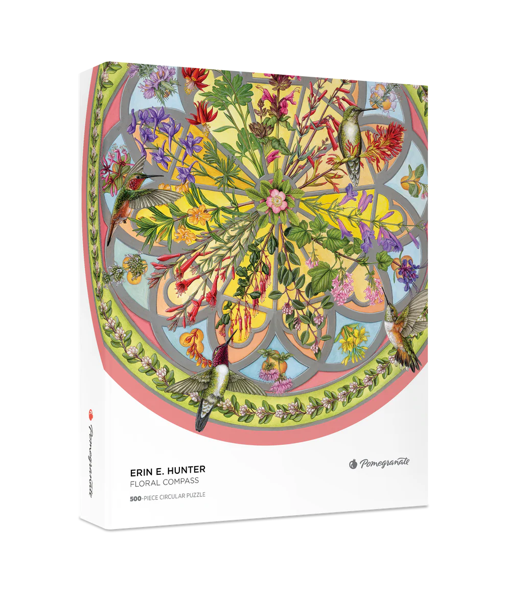 Floral Compass - Pomegranate