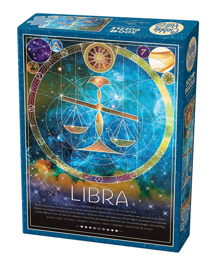 Libra - Cobble Hill Puzzle, Zodiac Set