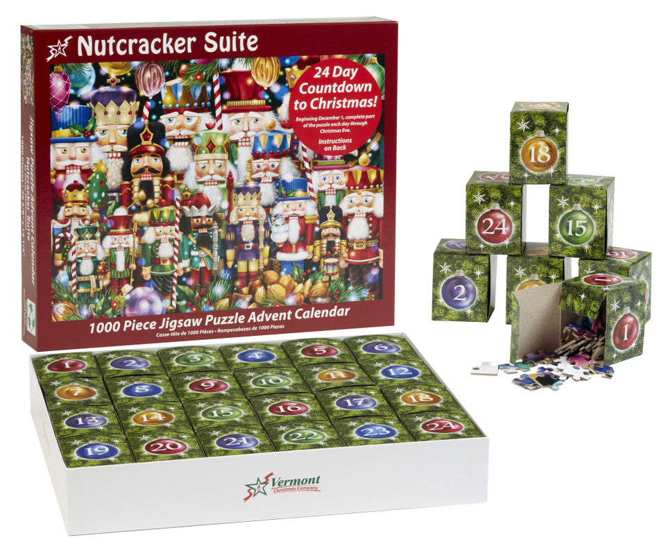 Nutcracker Suite Puzzle Advent Calendar - Vermont Christmas Co