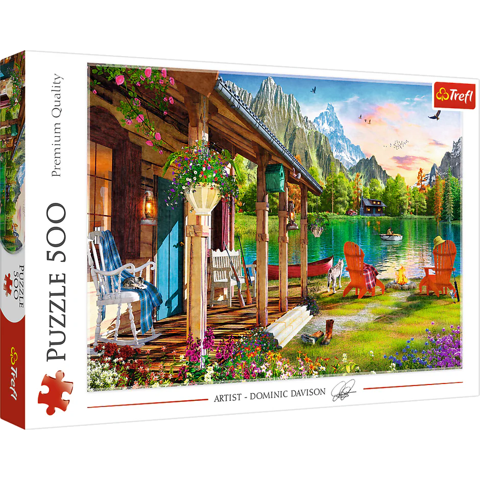 Cabin in the Mountains - Trefl