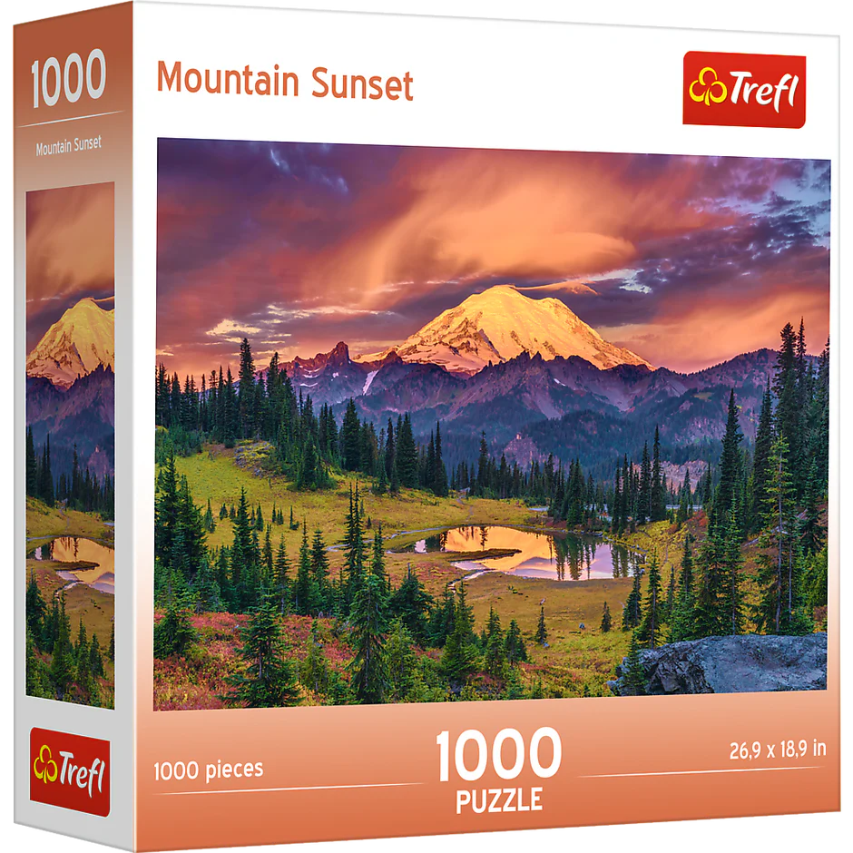 Mountain Sunset - Trefl