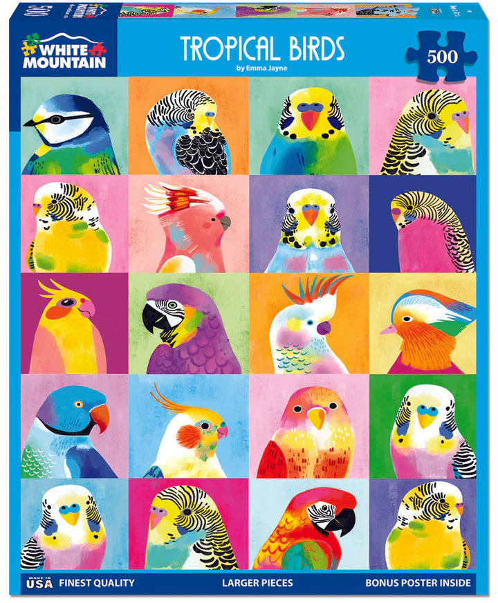 Tropical Birds - White Mountain