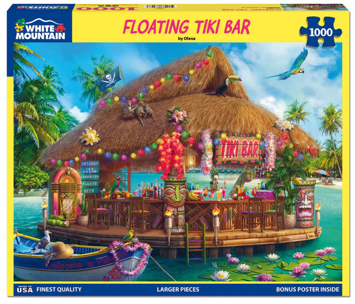 Floating Tiki Bar - White Mountain