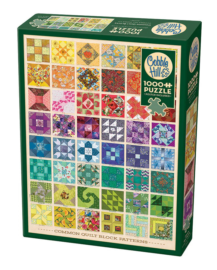 Common Quilt Blocks - Cobble Hill Puzzle