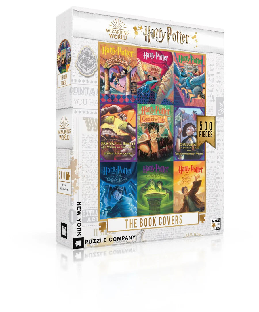 Book Cover Collage - New York Puzzle Co