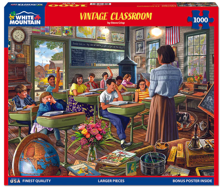 Vintage Classroom - White Mountain