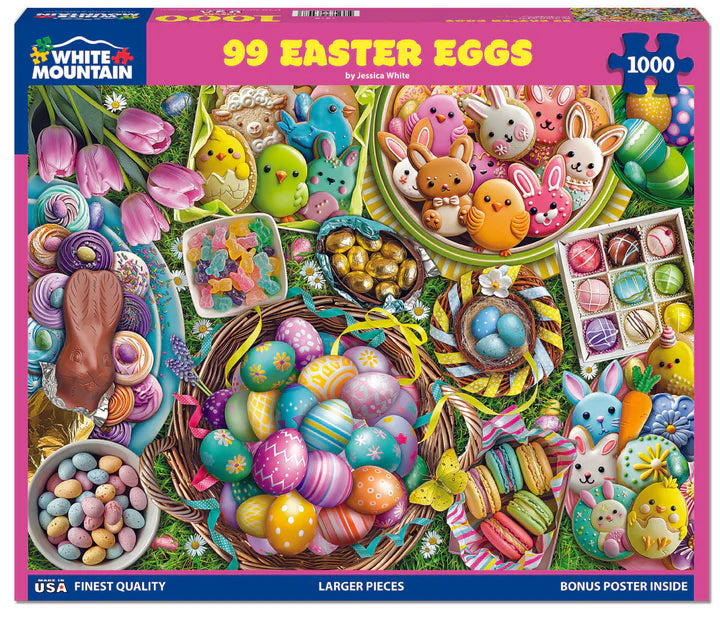 99 Easter Eggs - White Mountain