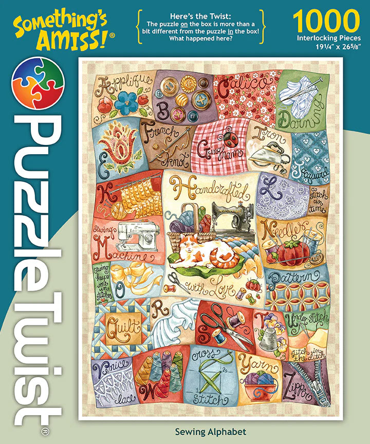 Sewing Alphabet - Puzzle Twist