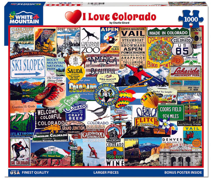 I Love Colorado - White Mountain