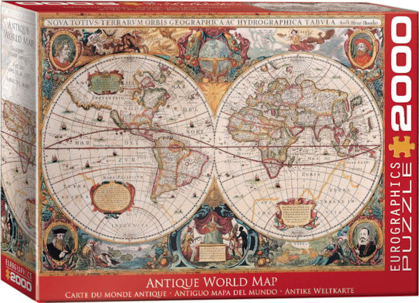 Antique World Map - Eurographics