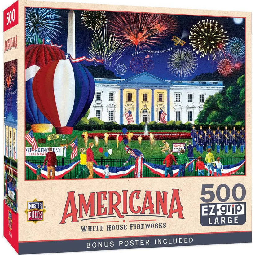 White House Fireworks, Hometown Collection - MasterPieces