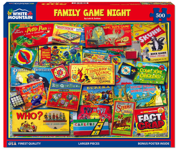 Family Game Night - White Mountain