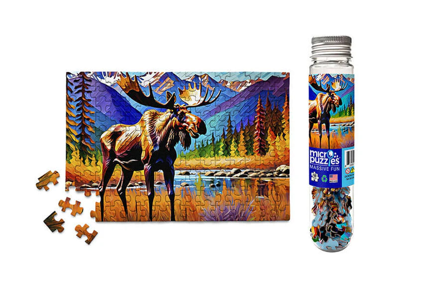 Colorful Moose - MicroPuzzles
