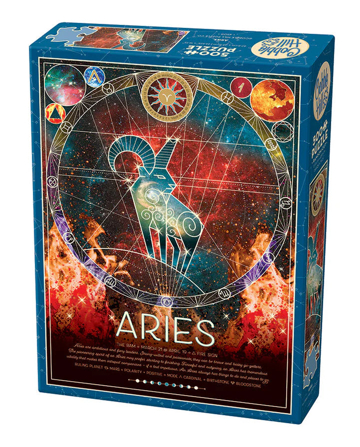Aries - Cobble Hill Puzzle, Zodiac Set