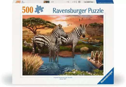 Zebras at the Waterhole - Ravensburger