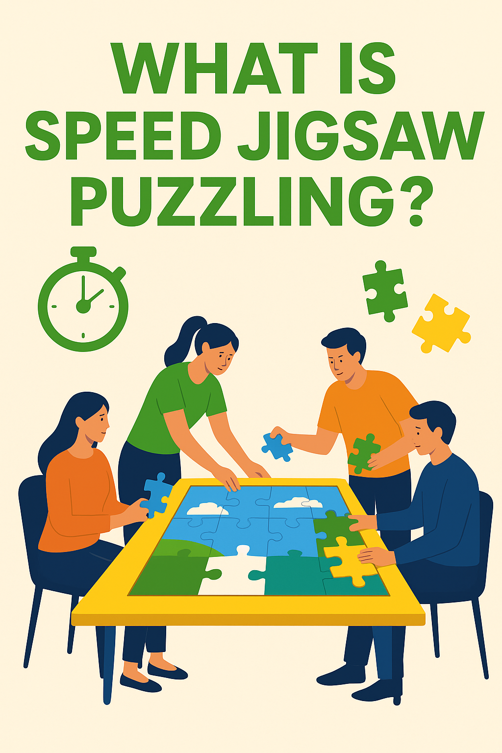 What Is Speed Jigsaw Puzzling? – Mind Quest Puzzles and Games