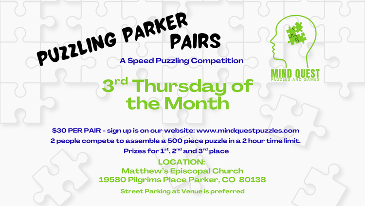 Parker Event Speed Puzzling Pairs