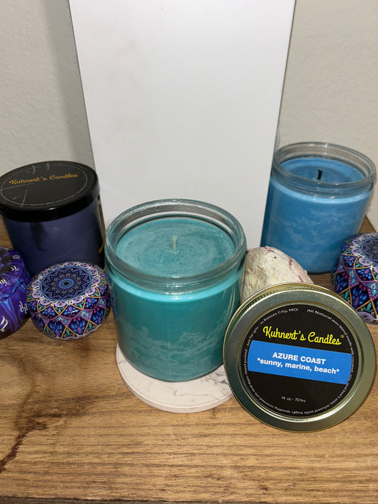 Azure Coast 14oz jar - Kuhnert's Candles