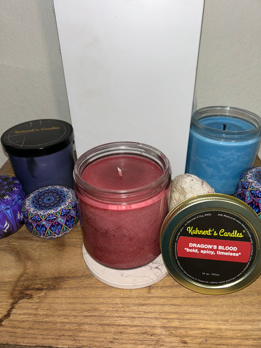 Dragon's Blood 14oz jar - Kuhnert's Candles
