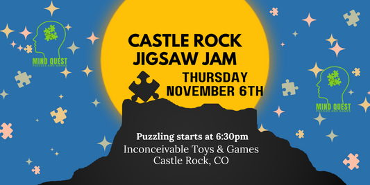 Castlerock Jigsaw Jam - Speed Puzzle Team Event - Thursday, November 6th, 2025