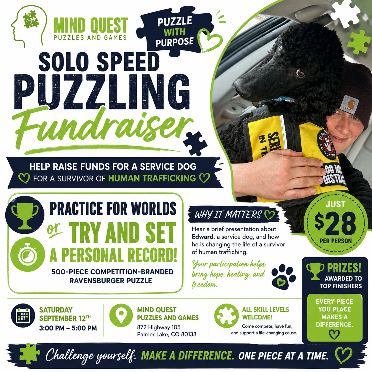 SOLO Speed Puzzle Competition - Puzzle with  Purpose