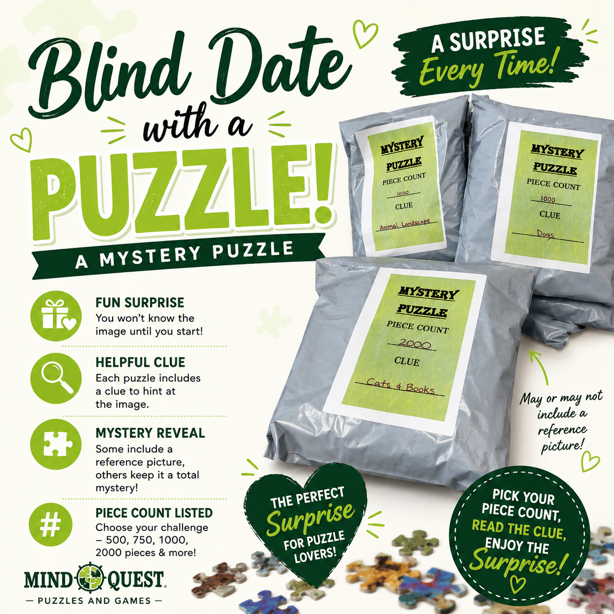 Mystery Puzzle - Blind Date with a Puzzle