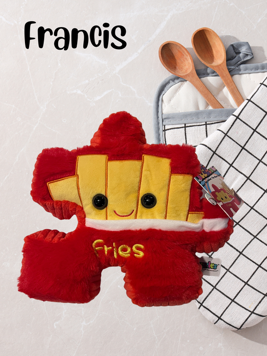 8.5" Fries Pluzzle Plushie - Foodie Collection