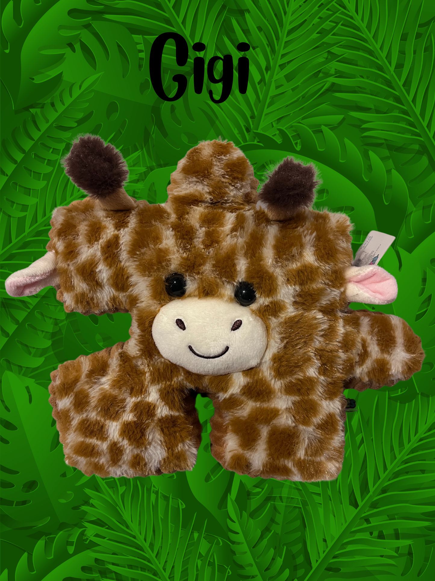 13" Giraffe Pluzzle Plushie - Jungle Collection